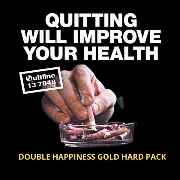 Double Happiness Gold Hard Pack Cigarettes