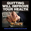 Manchester Classic Blue Plain Package - 20s (10 Pack)